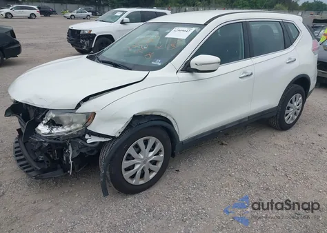 2015 Nissan Rogue S из США, поврежденный, VIN 5N1AT2MV1FC826484